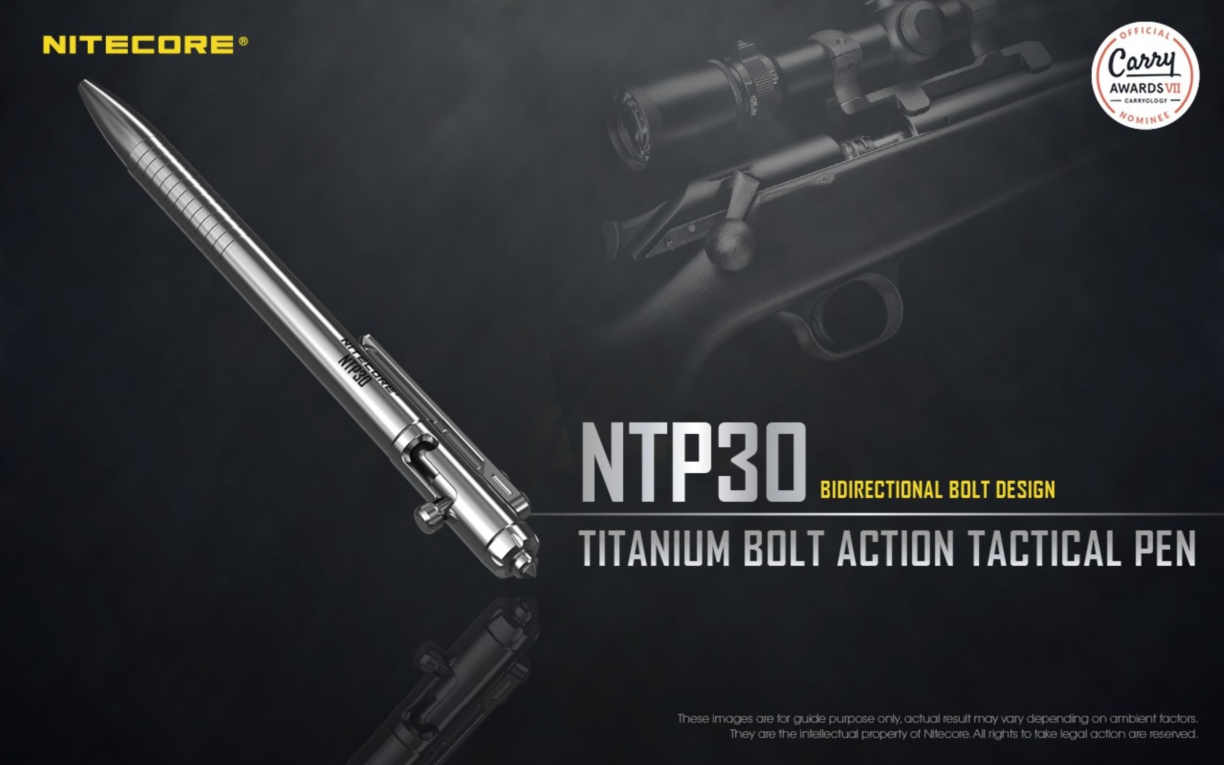 Amazon.co.jp: Nitecore NCNTP30 ボルトアクション タクティカルペン